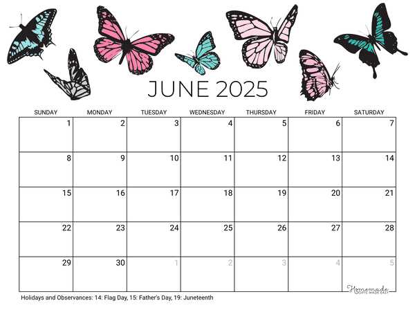 june and july 2025 calendar template