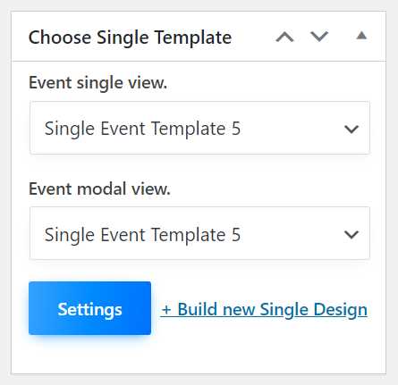 the events calendar single event template elementor