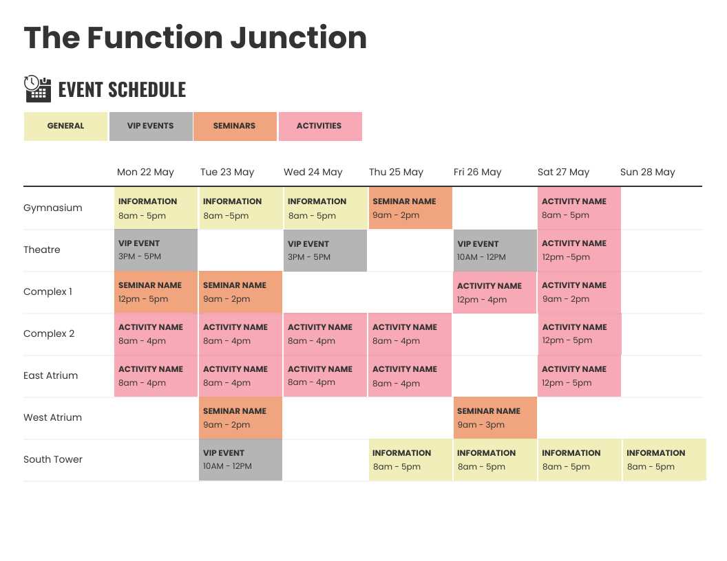 timeline calendar template free