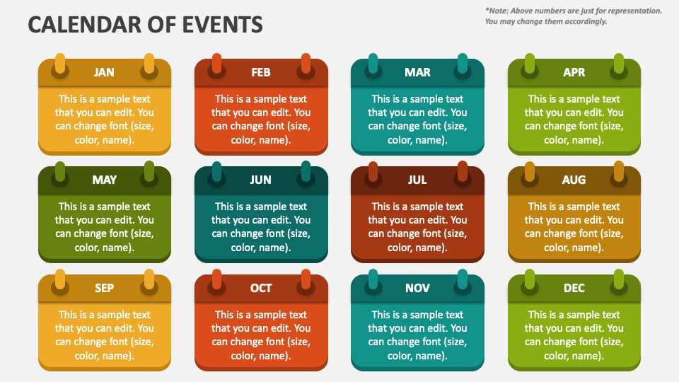 calendar event template