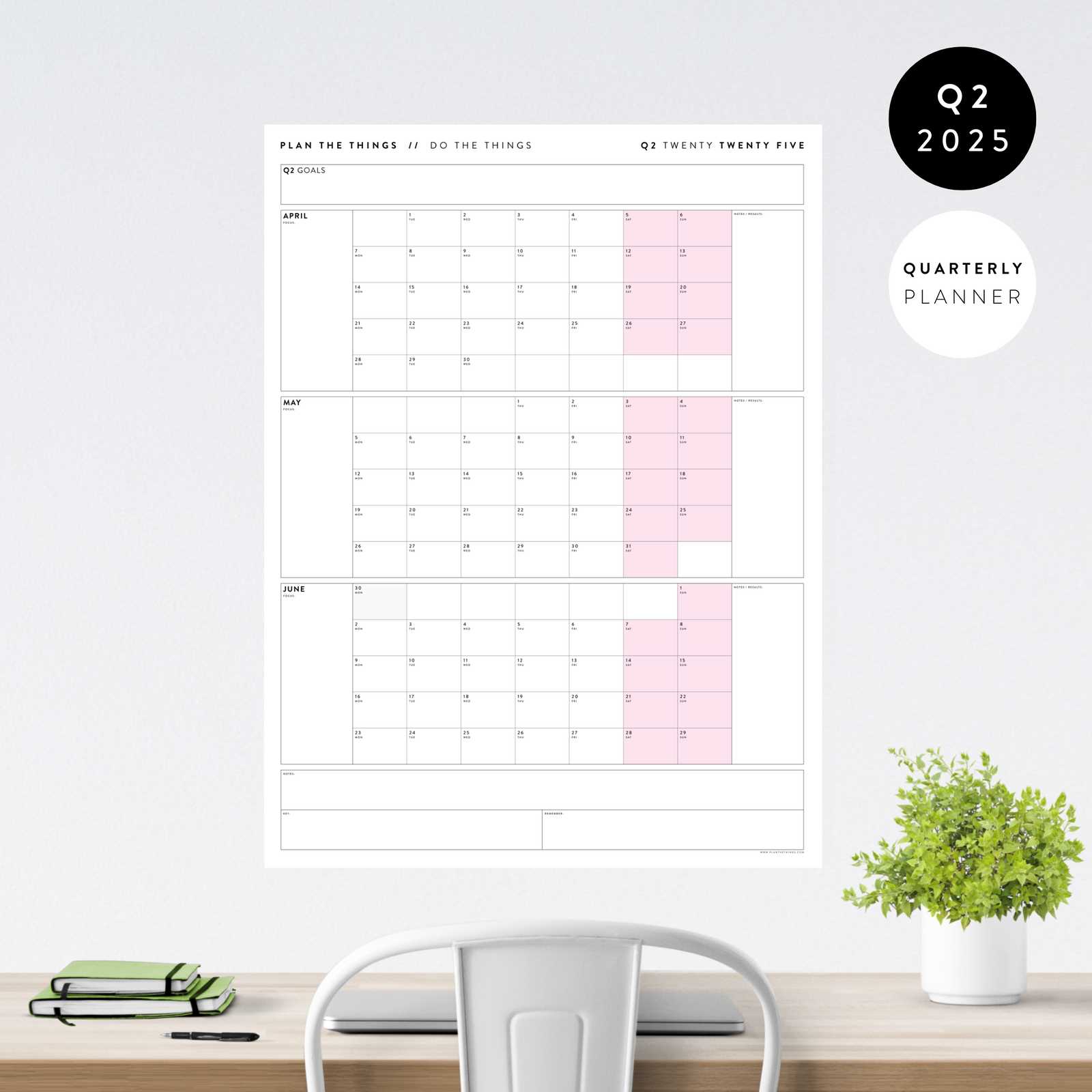 tumblr calendar template