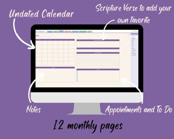 calendar template for pages mac