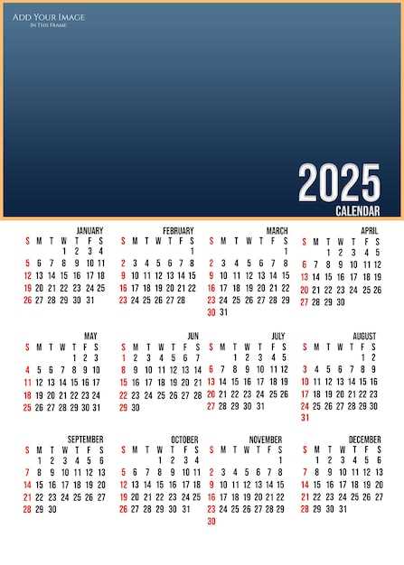 2025 editable calendar template