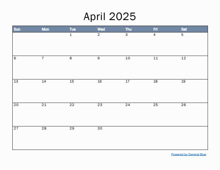 powerpoint calendar template 2025