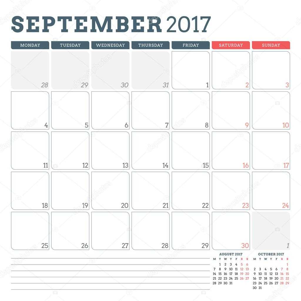 free vector calendar template