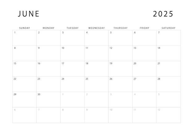 june 2026 calendar template june 2026 calendar template