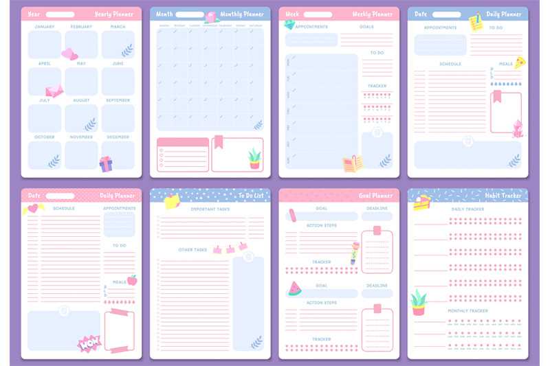 to do calendar planner template