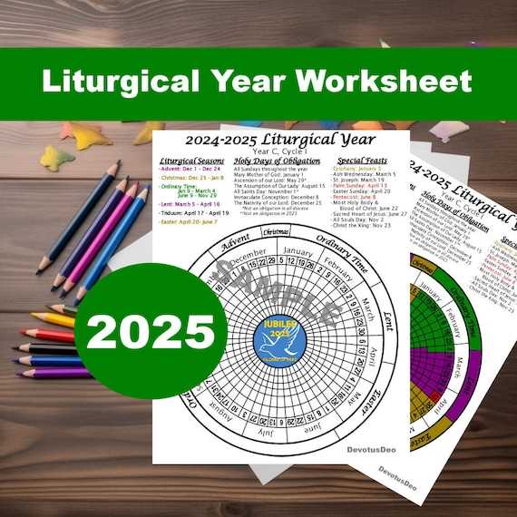 liturgical calendar wheel template