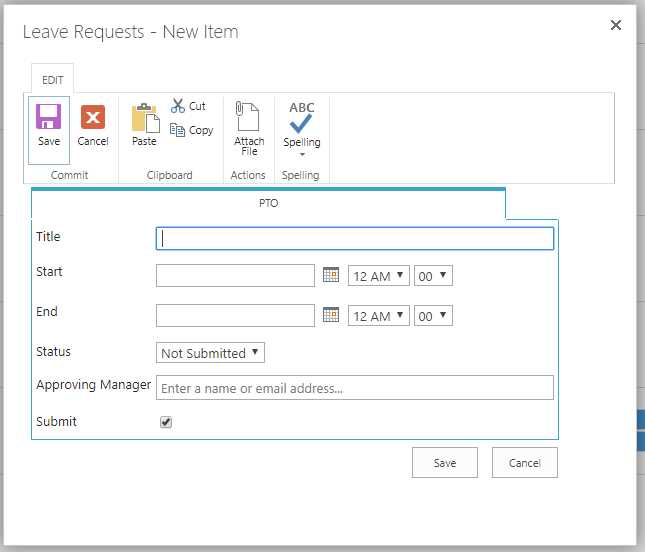 sharepoint vacation calendar template