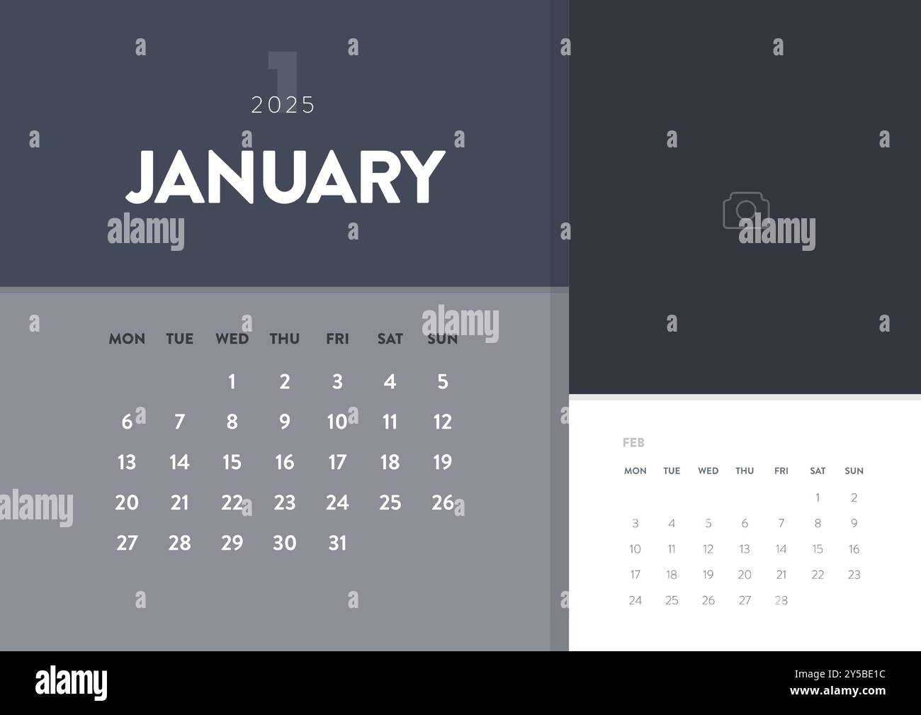 digital calendar template 2026