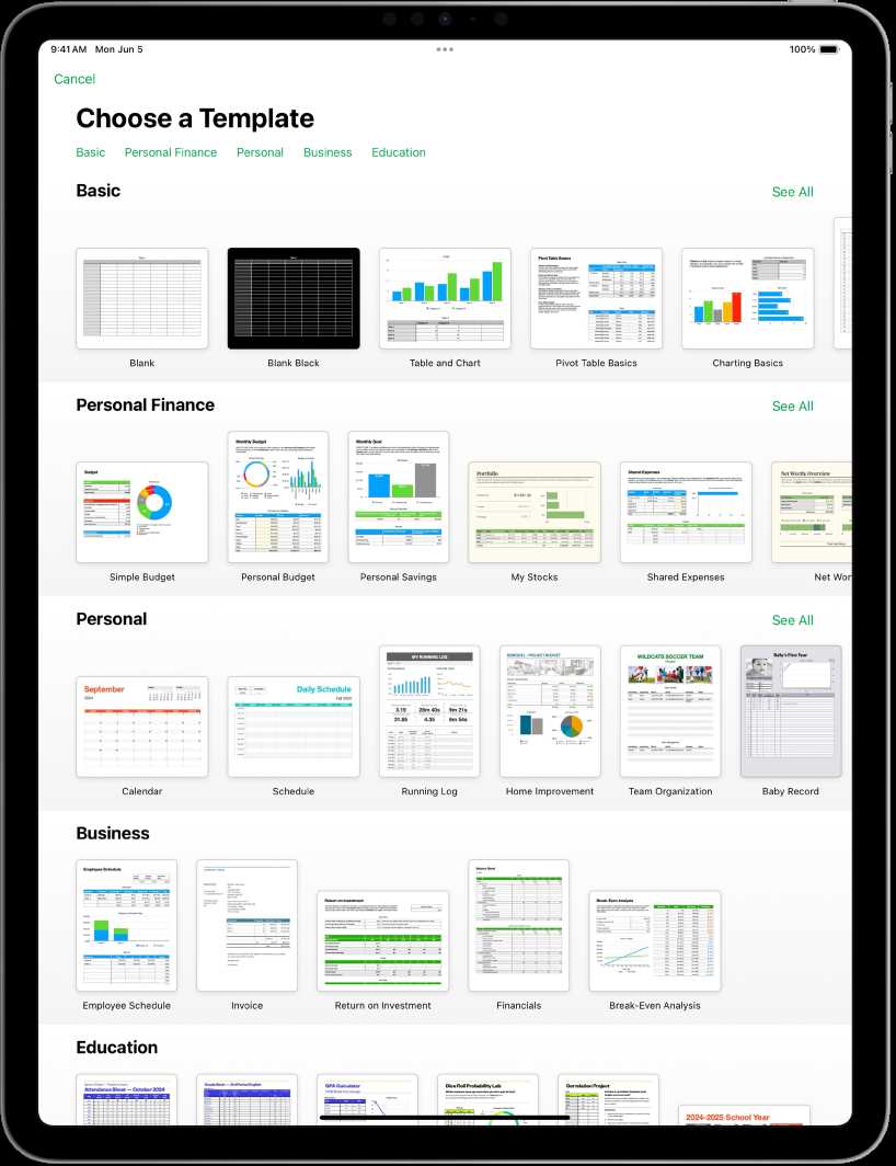 apple numbers calendar template 2025