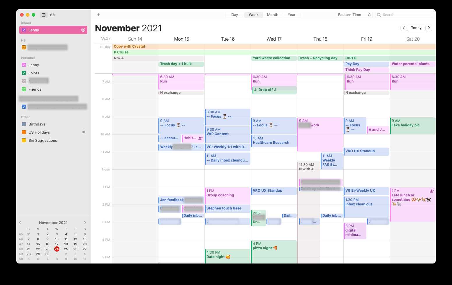 apple calendar template