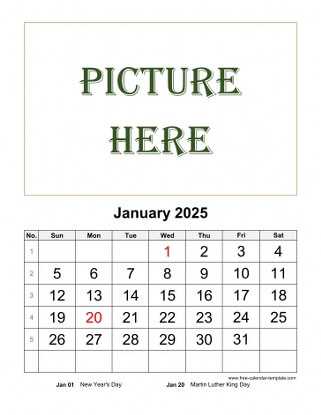 calendar templates free 2026
