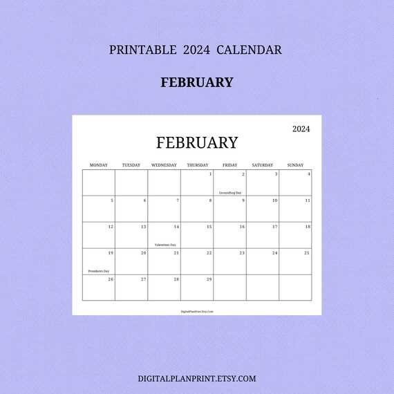 understated calendar template