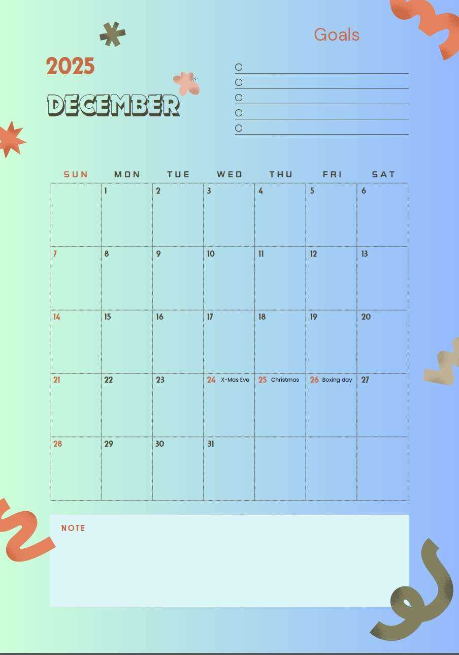 cd case calendar template 2025