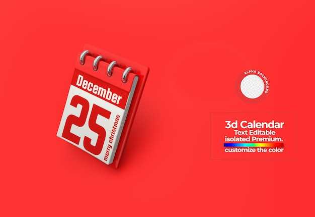 calendar animation after effects template free