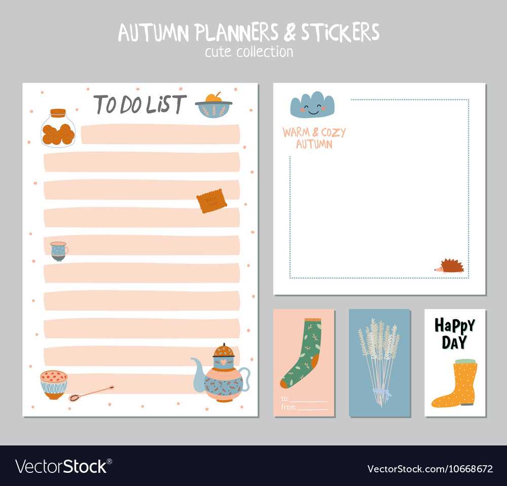 calendar list template