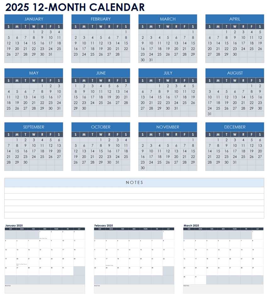 3 month calendar template 2026