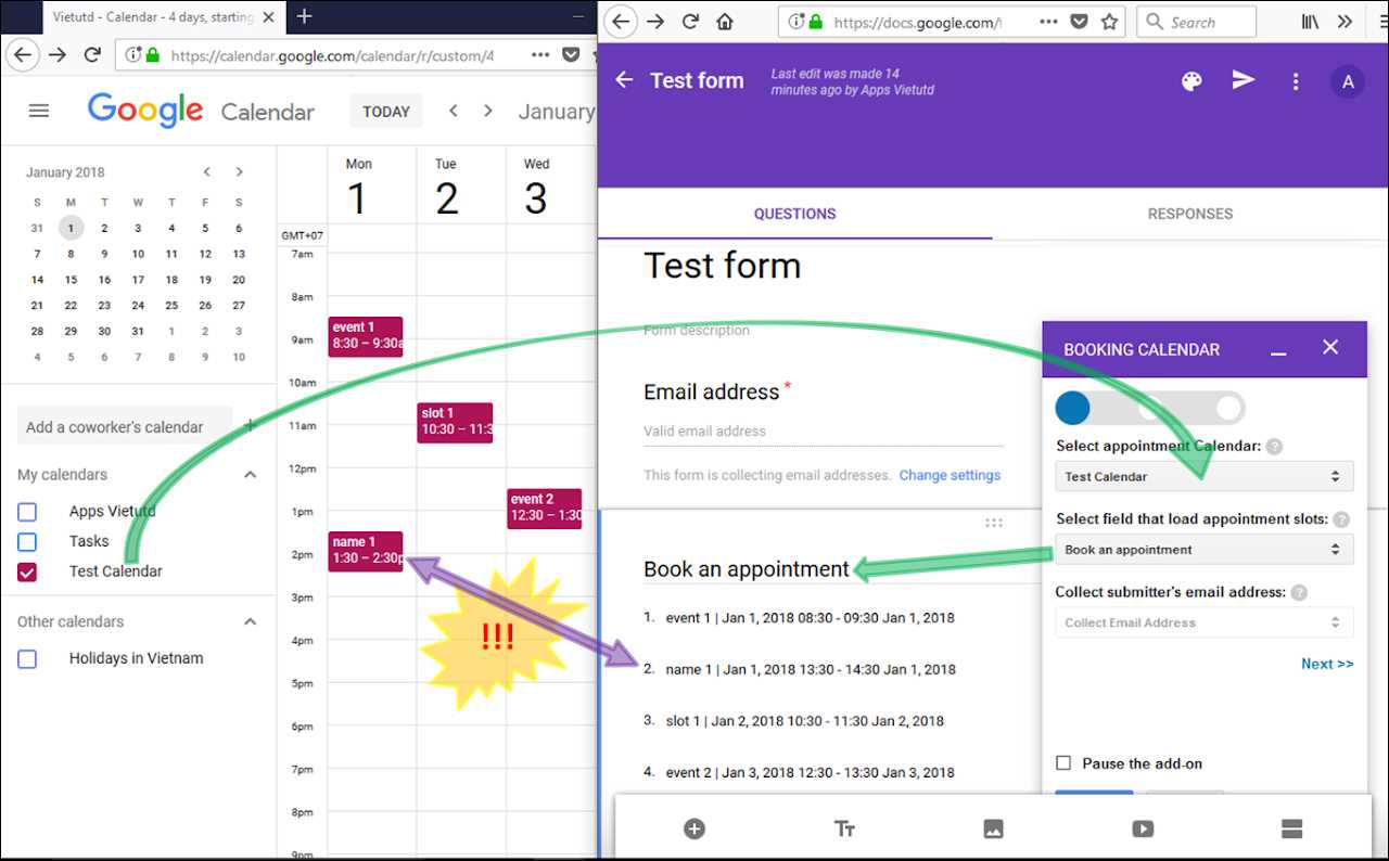 hotel reservation calendar template