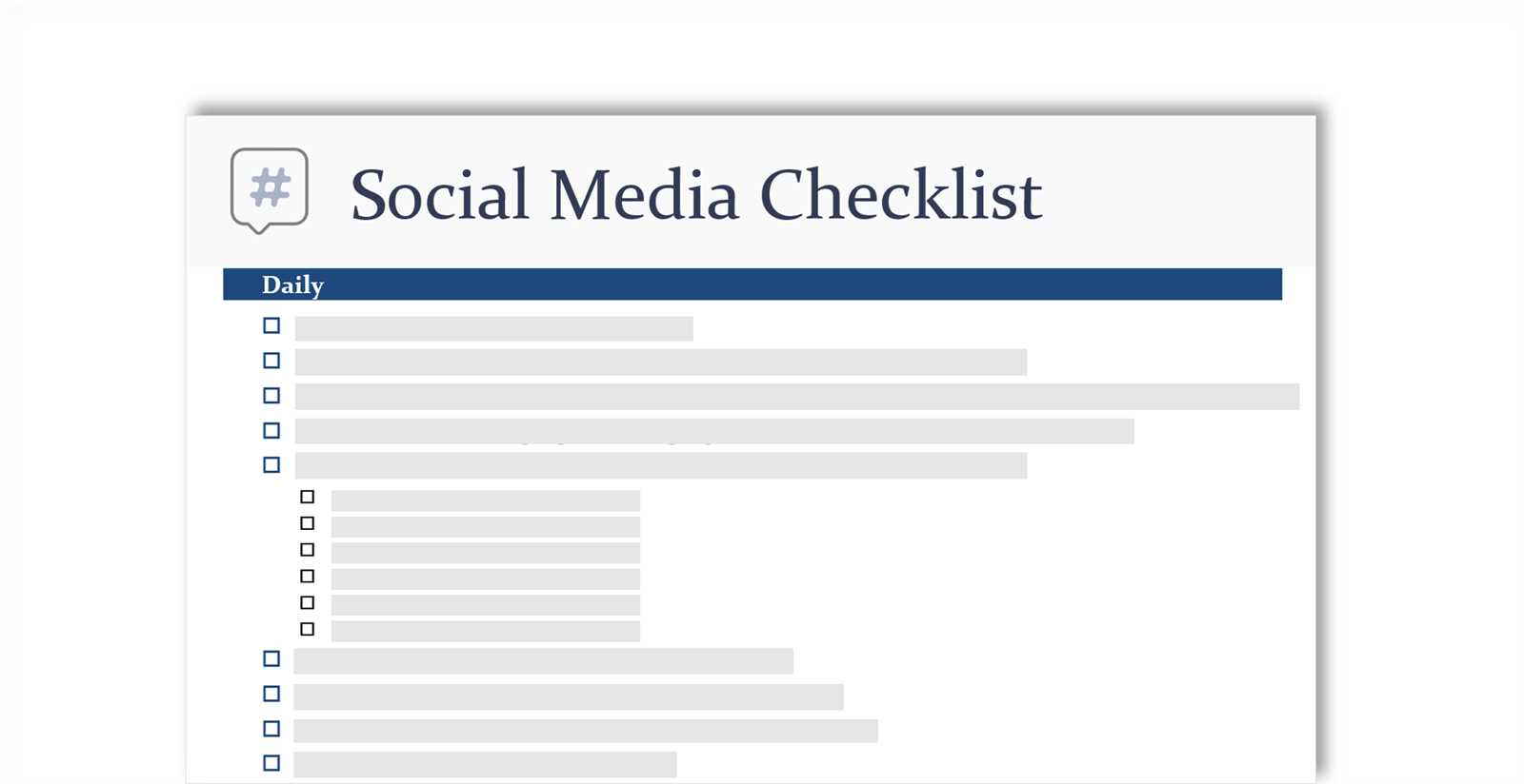 social media content calendar template download