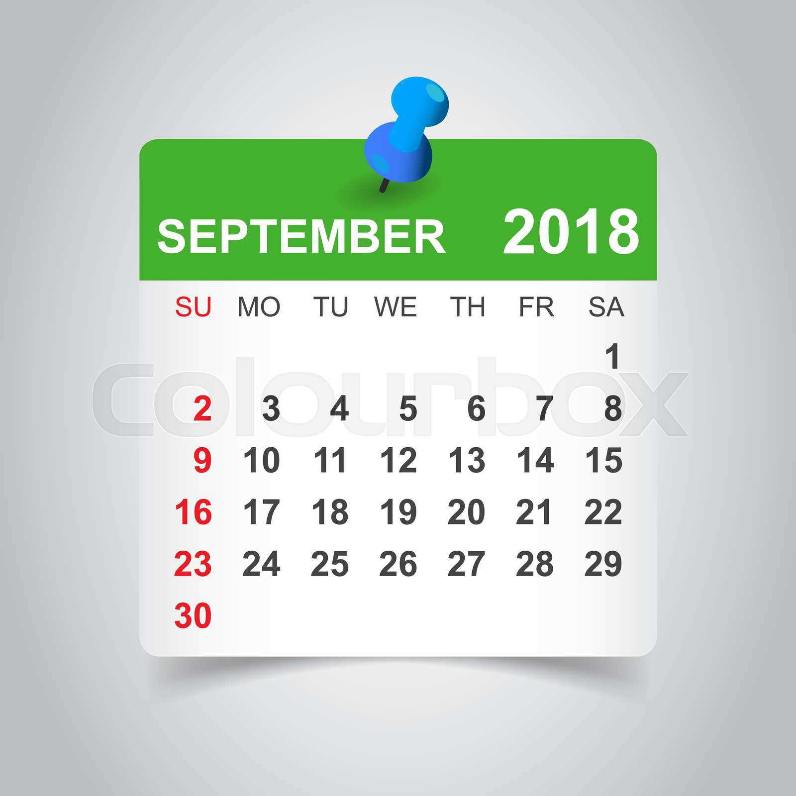 calendar sticker template