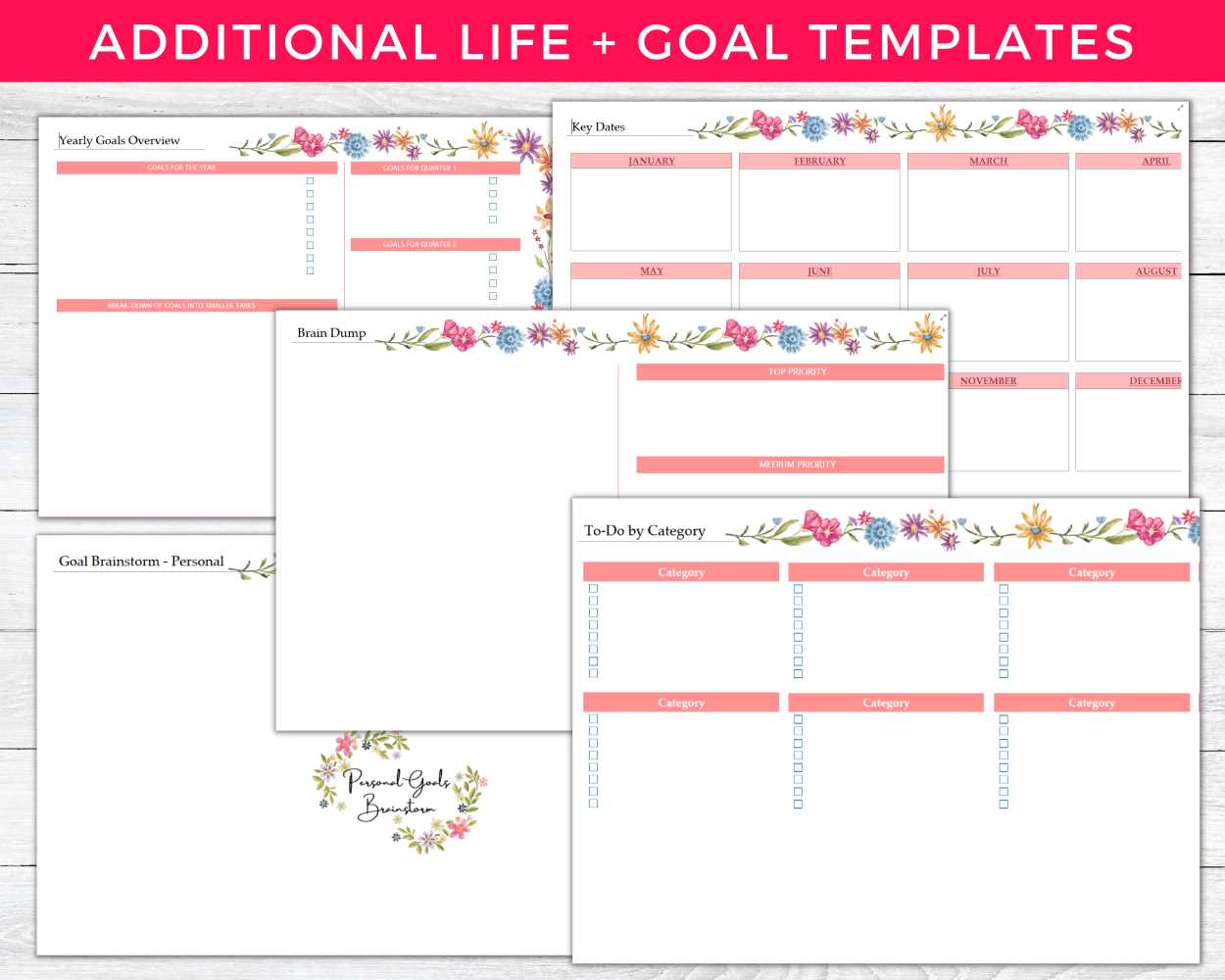 onenote weekly calendar template