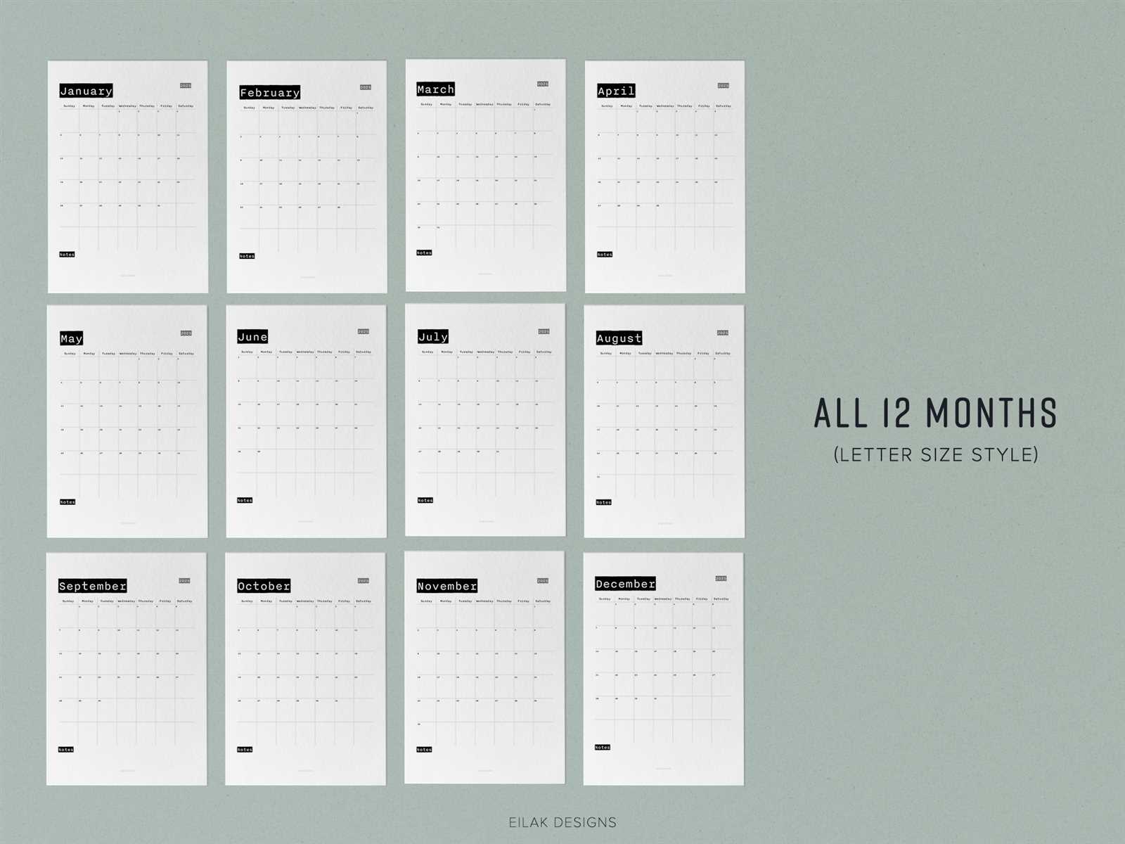 blank calendar template july 2026 printable