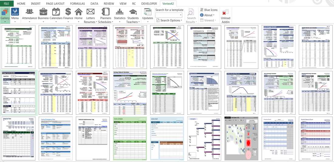 calendar template vertex42