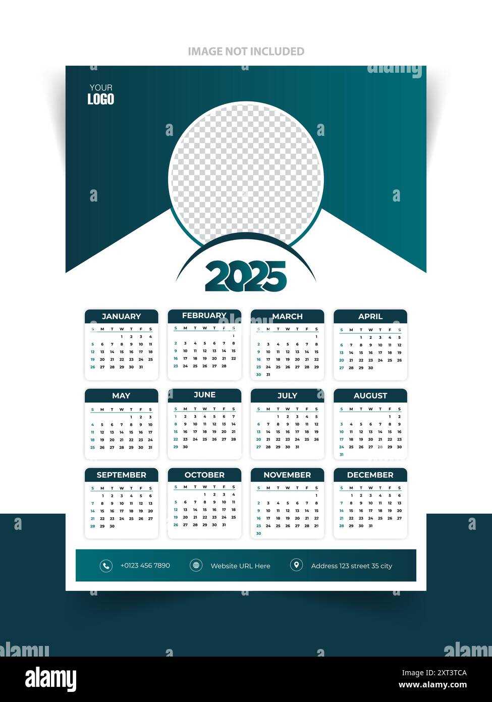 template 2025 calendar