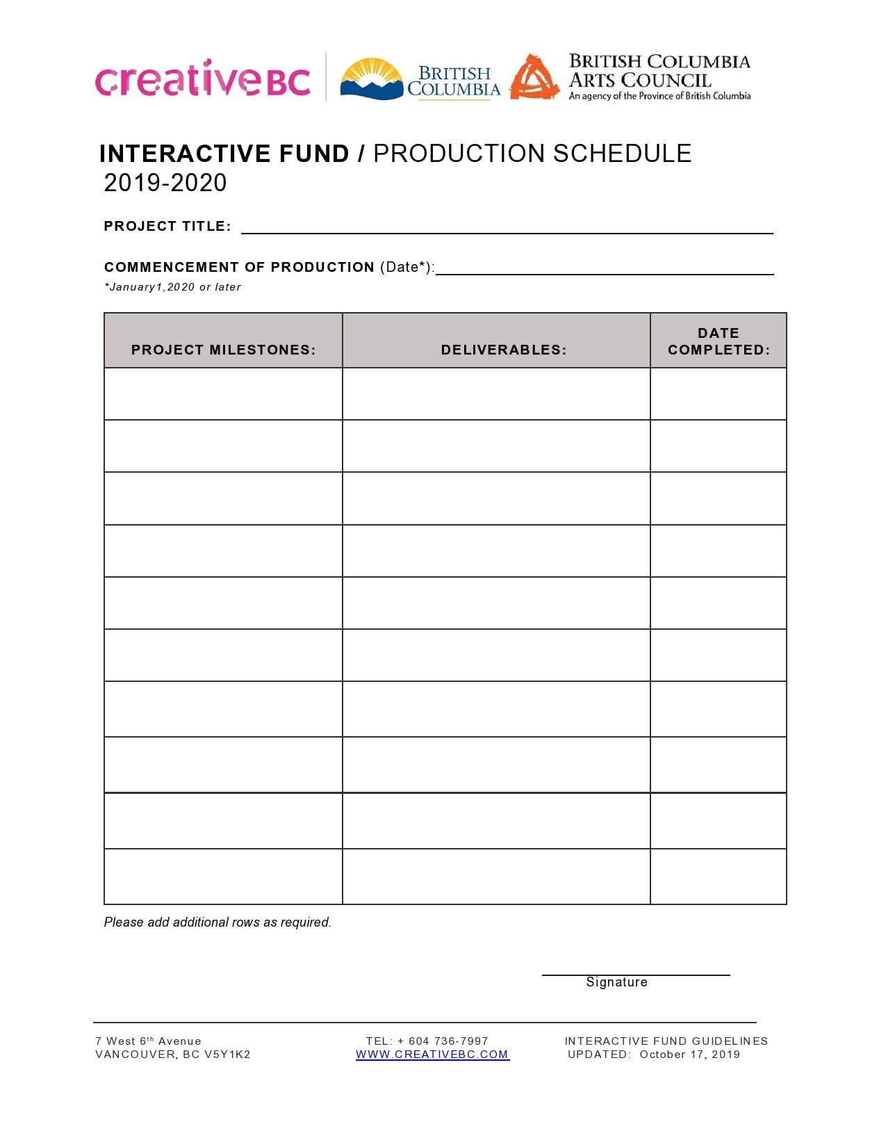 video production calendar template