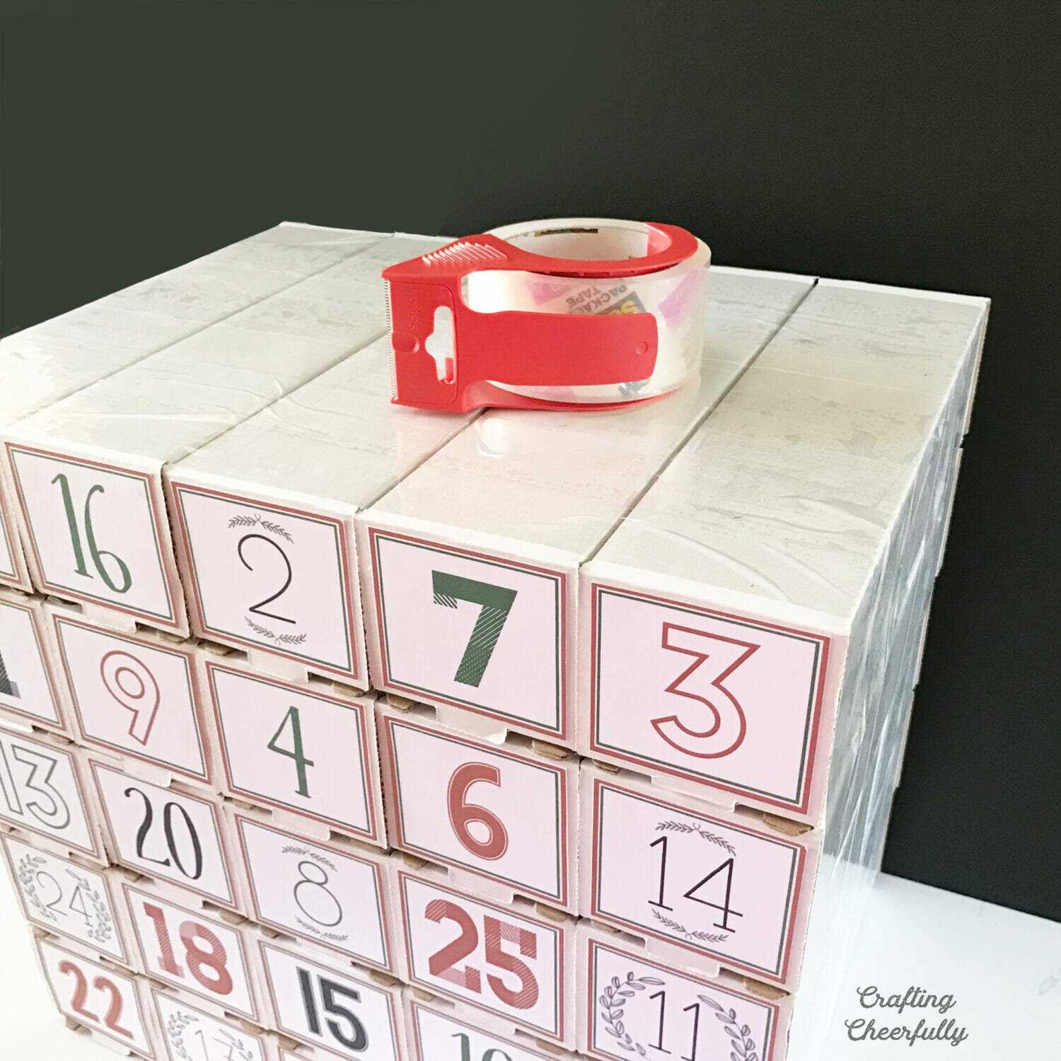 beer advent calendar template