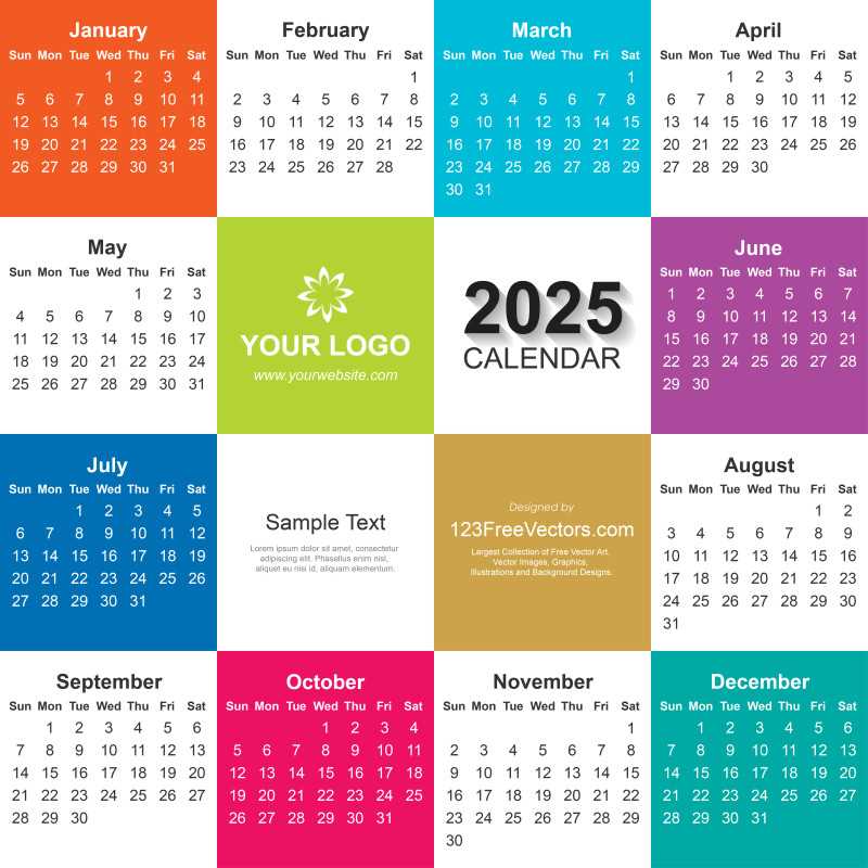illustrator 2026 calendar template