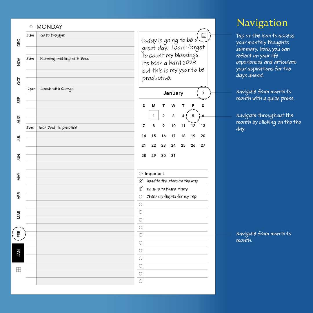 diary calendar 2025 template