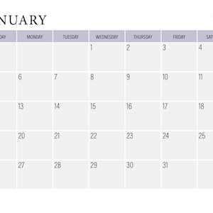 adobe indesign calendar template 2026