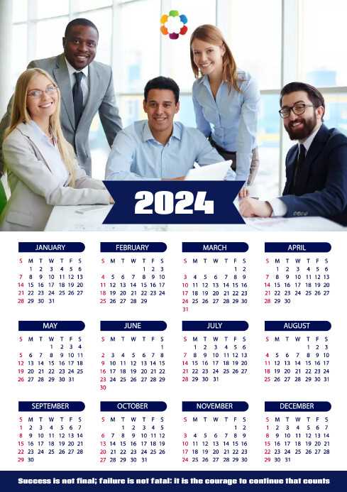 business calendar templates