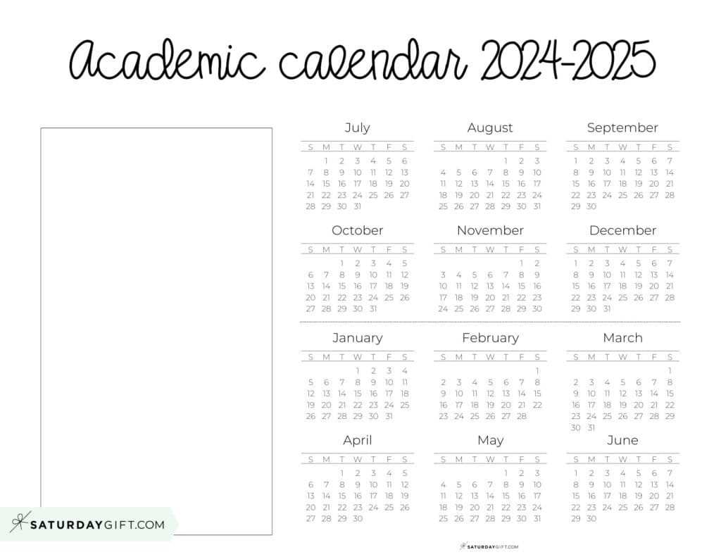 3 year calendar template