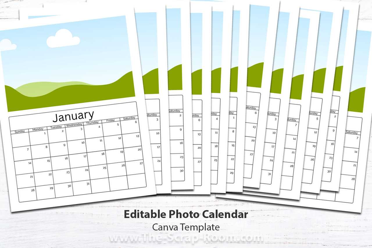 fillable calendar templates