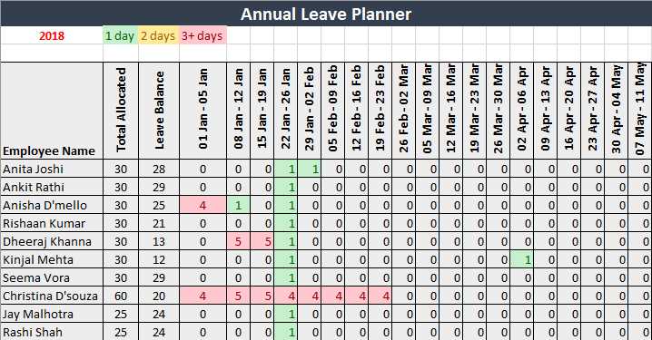 office holiday calendar template