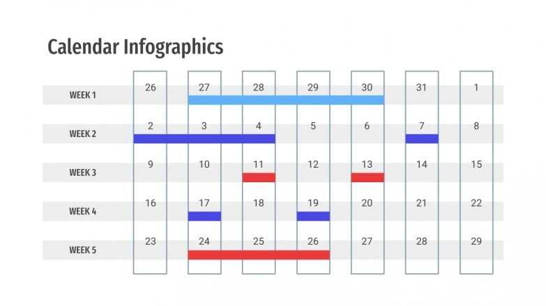 powerpoint calendar timeline template