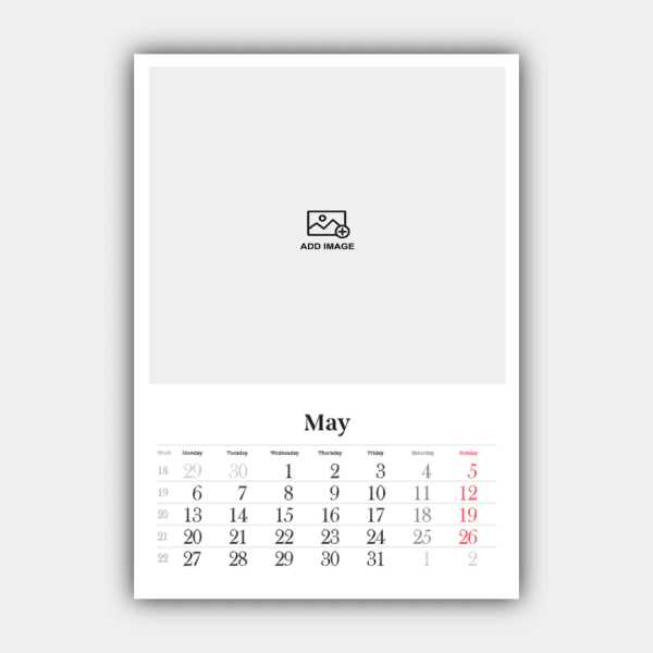 free create a calendar template