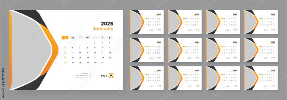 table calendar design templates