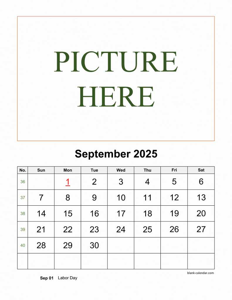 calendar template september 2026