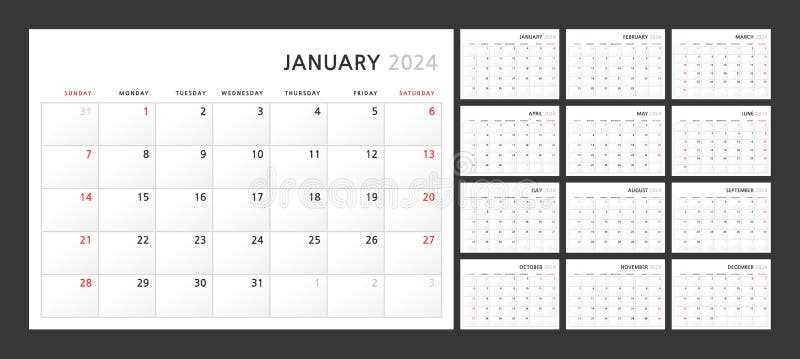 wall calendar template free