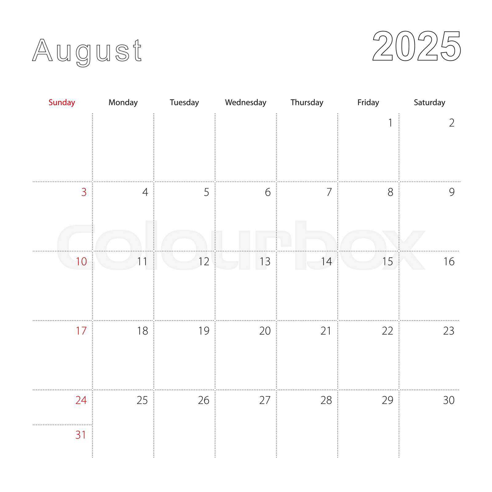 2025 calendar ai template