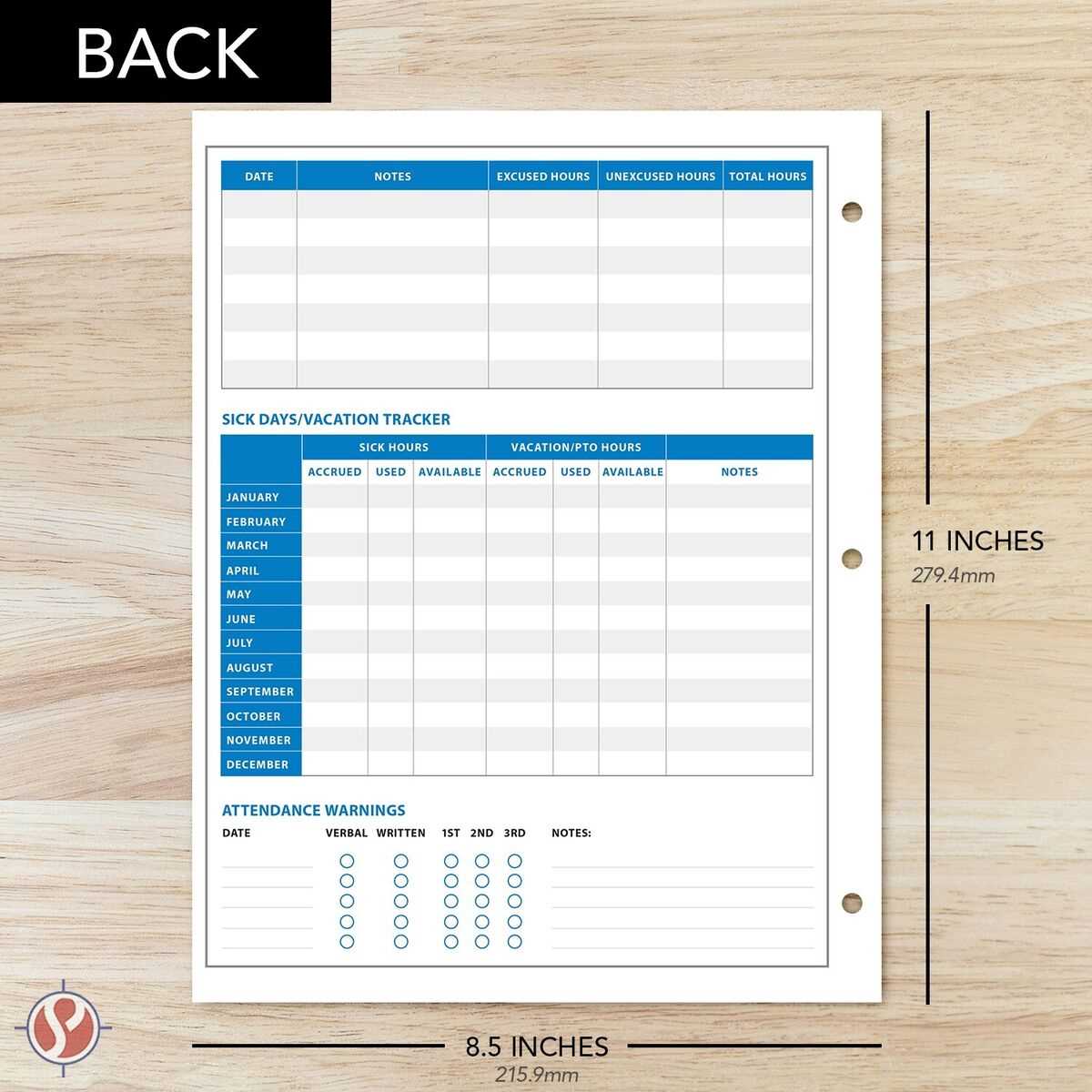 2025 attendance calendar template free