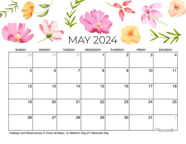 may 2026 calendar editable template