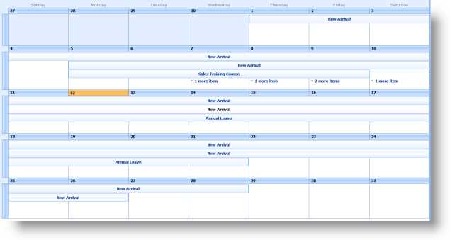 sharepoint vacation calendar template