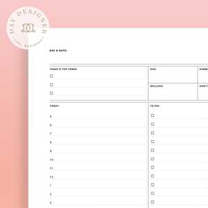 diy calendar planner template