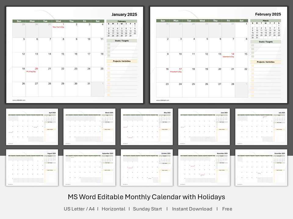 microsoft office 2026 calendar template