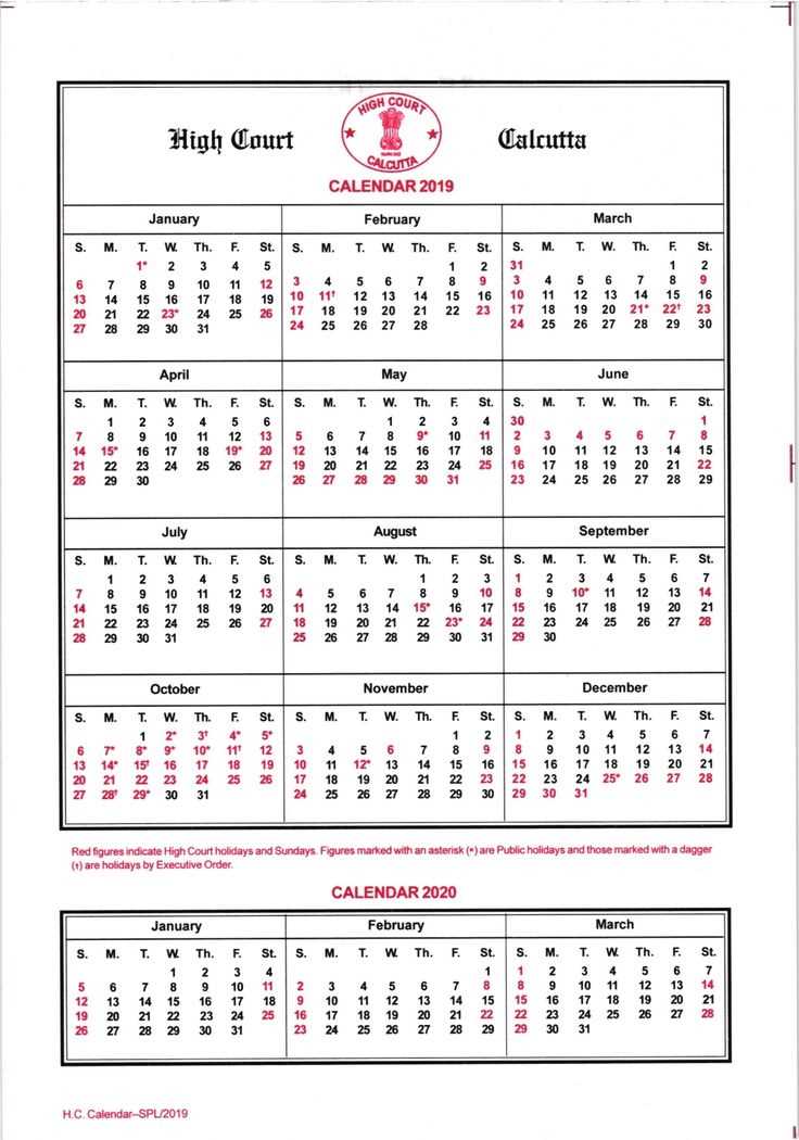 trial calendar template